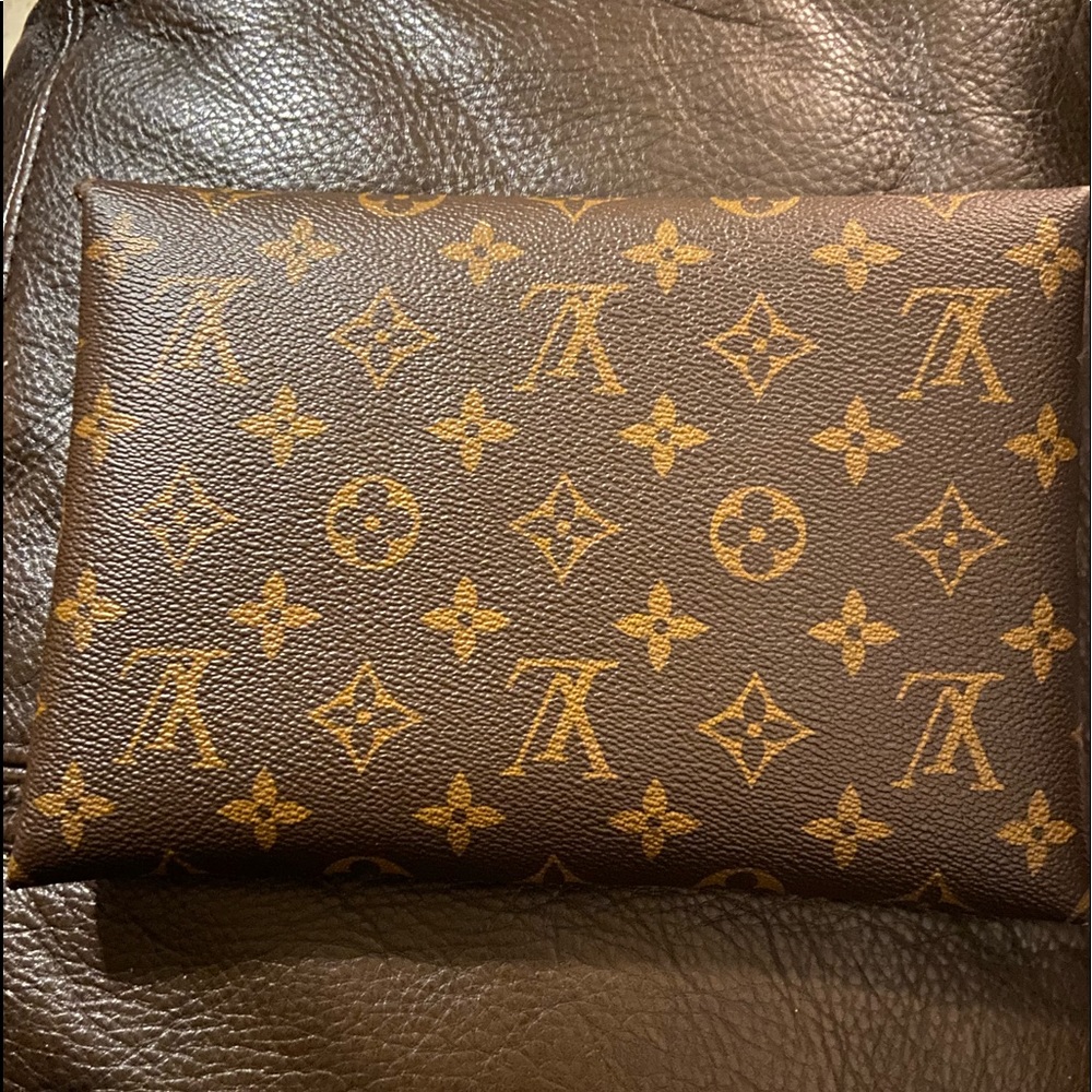 Louis Vuitton Monogram Pochette Kirigami 3 Piece Set Pouch Envelope. Never Used!